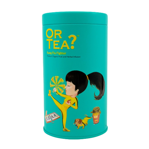 KT0004-Kung Flu Fighter - Biologische kruidenthee - Theeblik