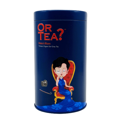 KT0006-Duke's Blue - Biologische zwarte thee met bergamot (Earl Grey) - Theeblik